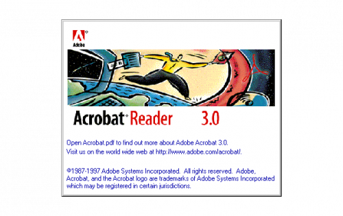 Adobe Acrobat Logo-1996