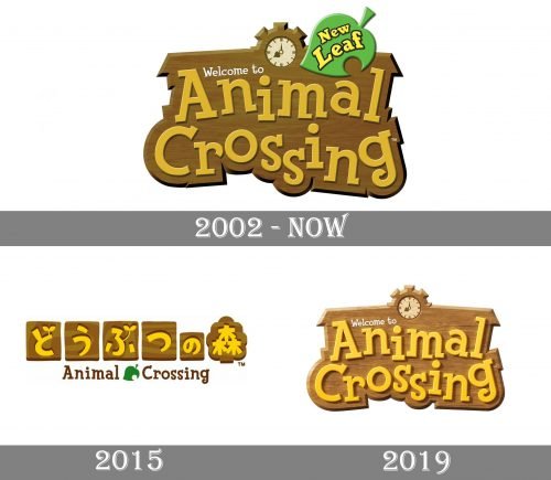 Animal Crossing Logo history