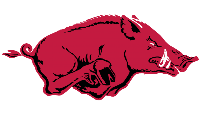 Arkansas Razorbacks Logo 1967-2000