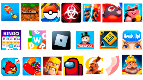 Best iOS Games Logos