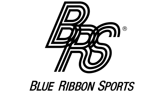 Blue Ribbon Sports Logo 1964-1971