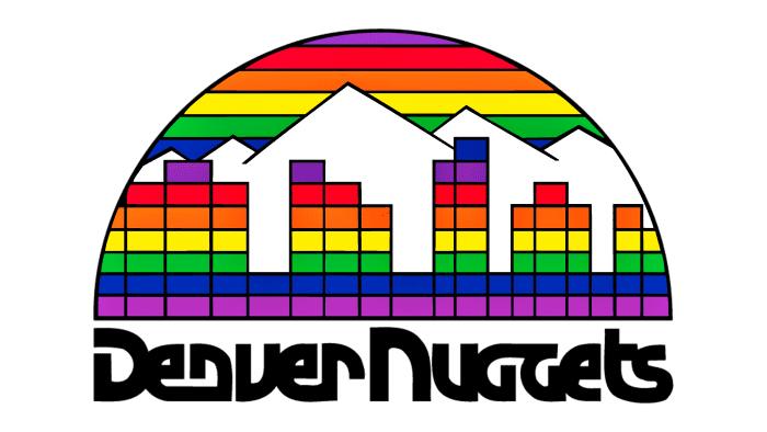 Denver Nuggets Logo 1982-1993