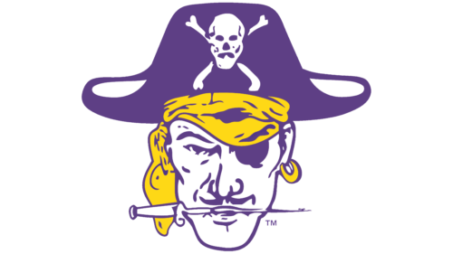 East Carolina Pirates Logo 1971