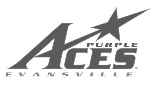 Evansville Purple Aces baseball logo