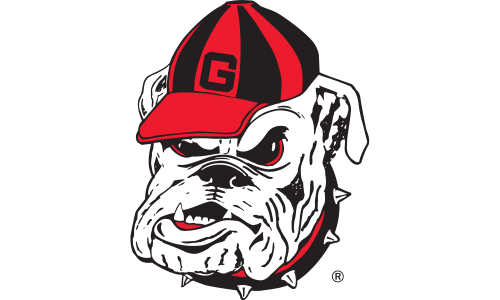 Georgia Bulldogs Logo 1958