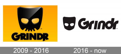 Grindr Logo history