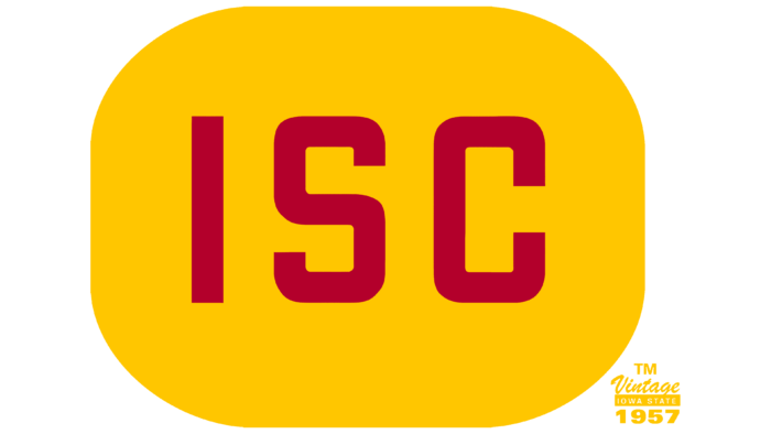 Iowa State Cyclones Logo 1957