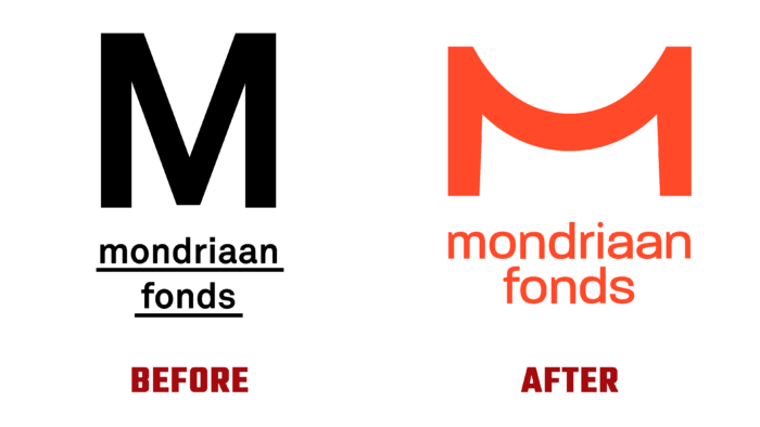 Mondriaan Fonds Before and After Logo (History)