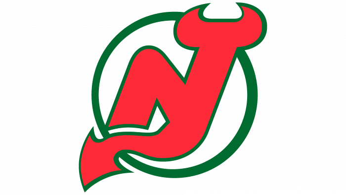 New Jersey Devils Logo 1986-1992