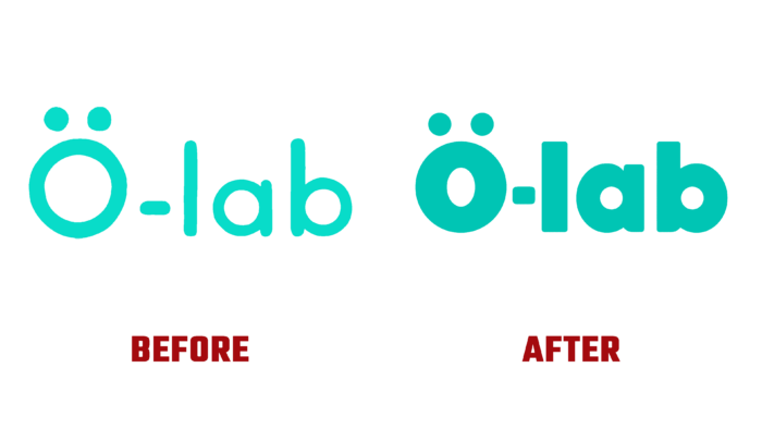 -lab Before and After Logo (History)